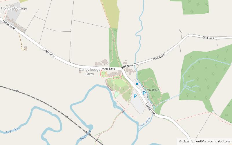 The Moors National Park Centre location map