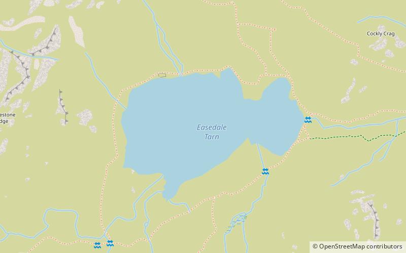 Easedale Tarn location map