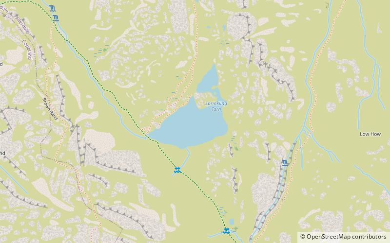 Sprinkling Tarn location map