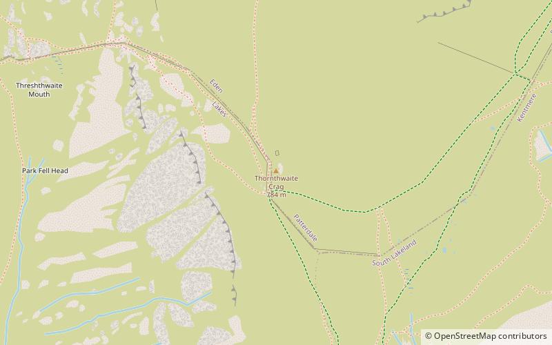 Thornthwaite Crag location map
