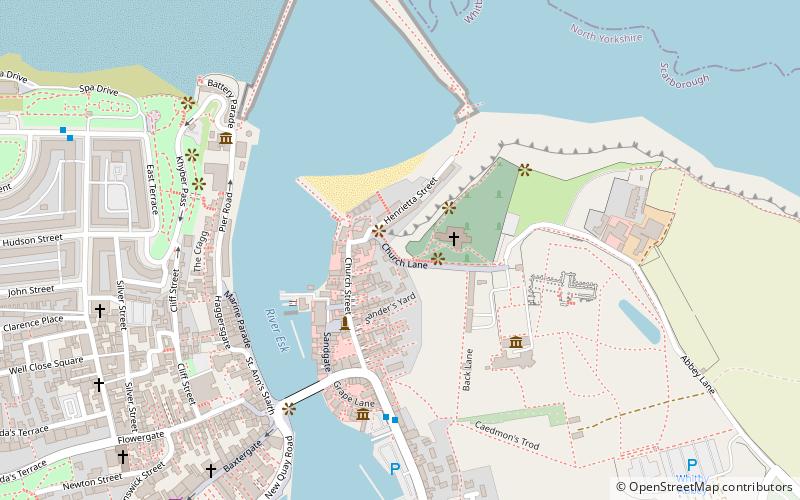 199 steps whitby location map