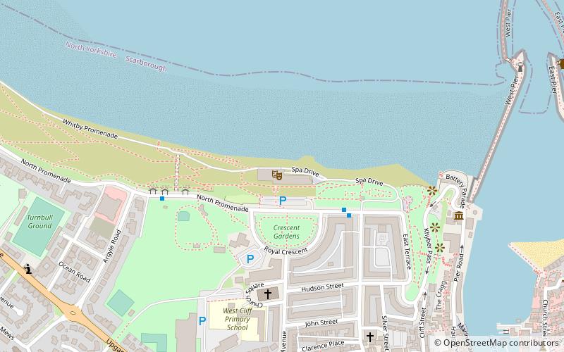 whitby pavilion location map