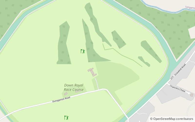 Down Royal Racecourse location map