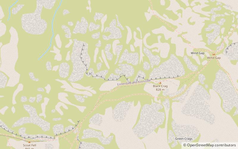 Scoat Fell location map