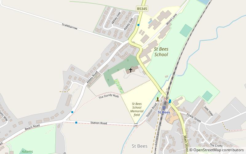 St Bees Theological College location map