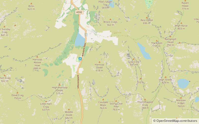 Hartsop Dodd location map