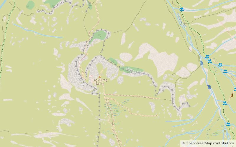 Eagle Crag location map