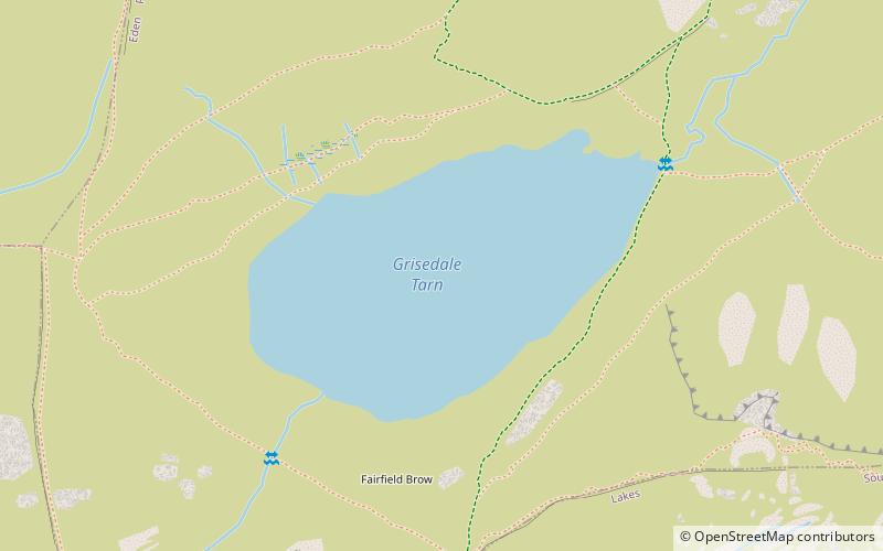 Grisedale Tarn location map