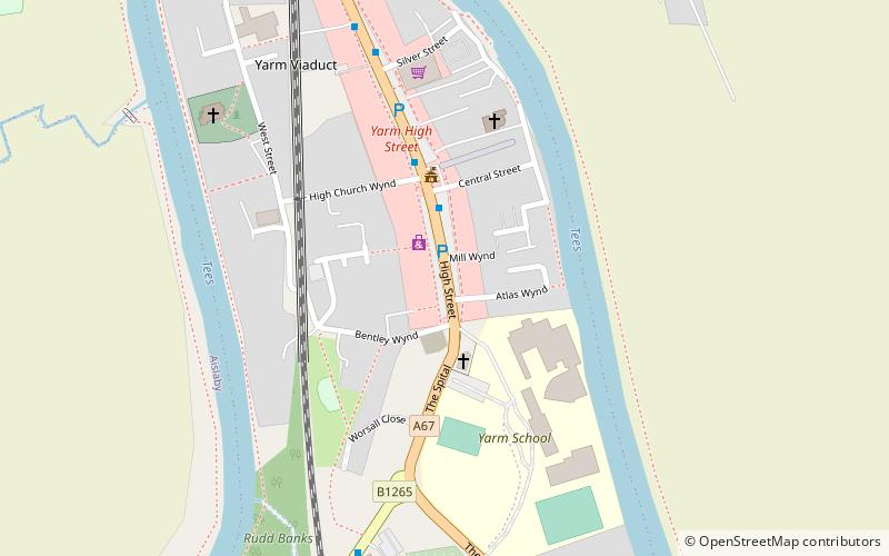 Yarm Methodist Church location map