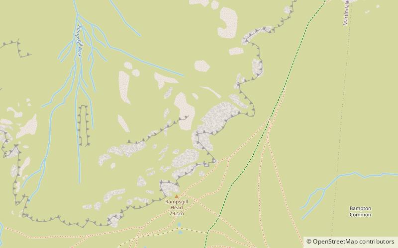 Rampsgill Head location map