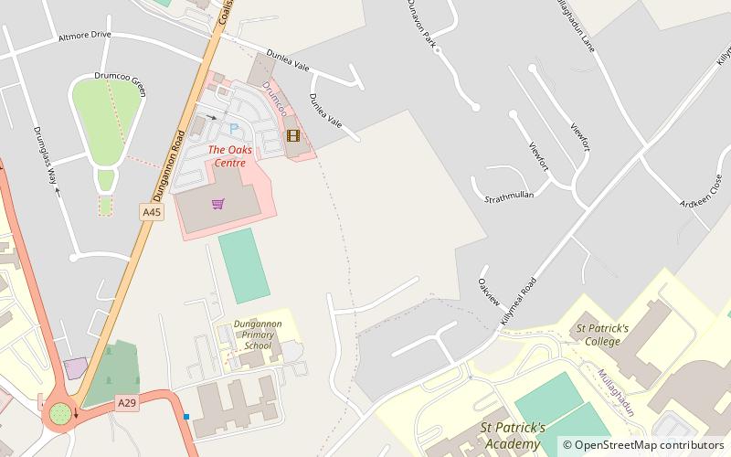 dungannon greyhound stadium location map