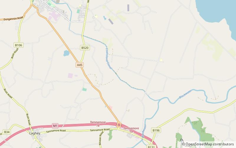coalisland canal location map