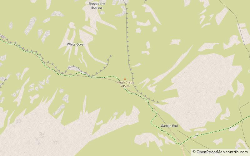 High Crag location map