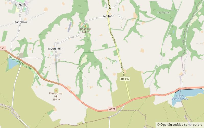 pinkney and gerrick woods north york moors location map