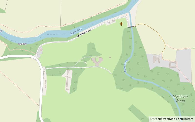 Rokeby Park location map