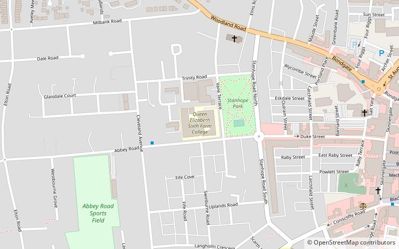 Queen Elizabeth Sixth Form College location map