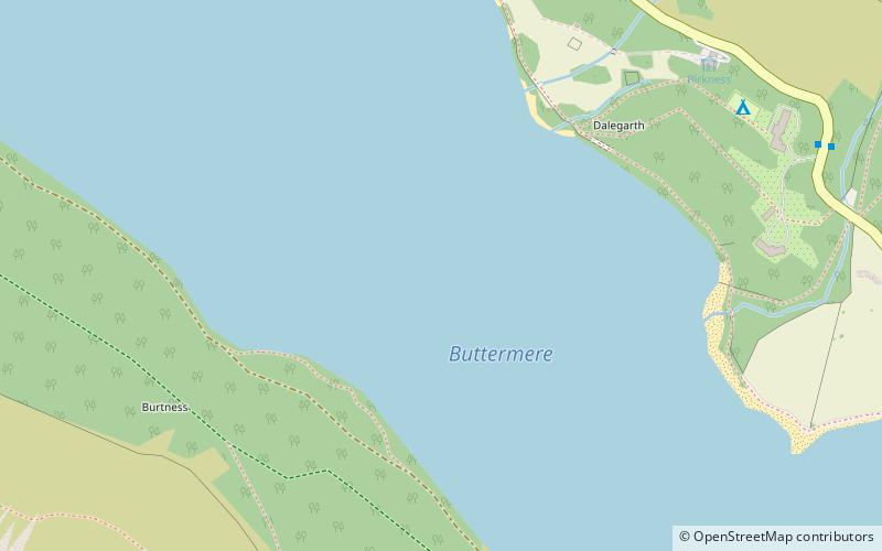 Lac Buttermere location map