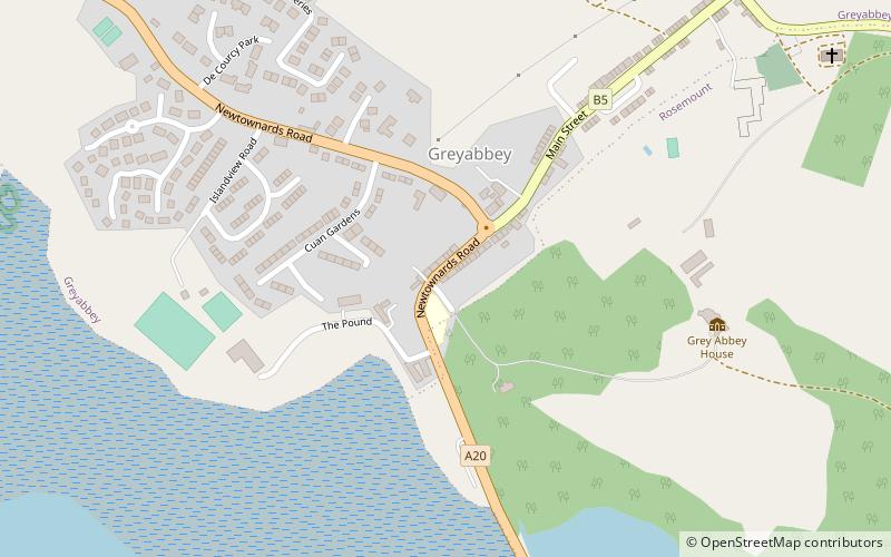 Greyabbey location map