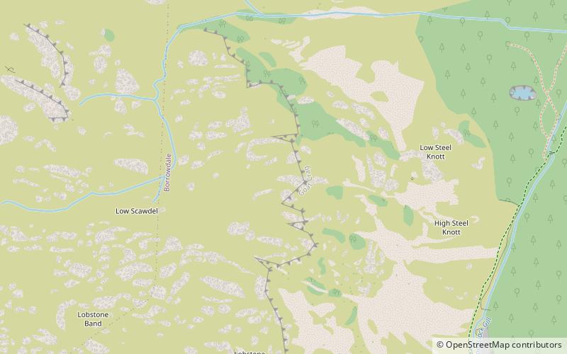 Castle Crag location map