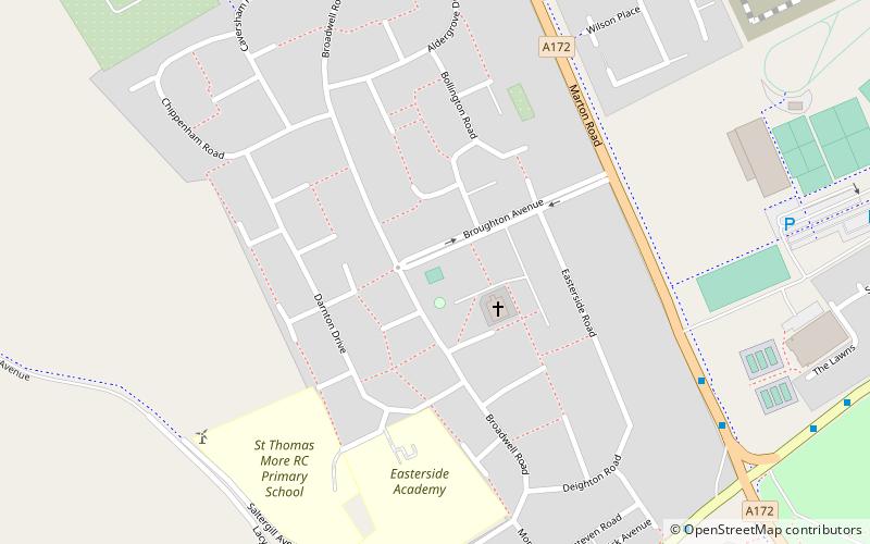 Easterside location map