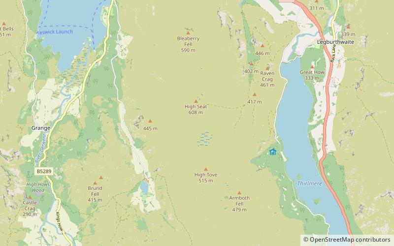 Bell Crags location map