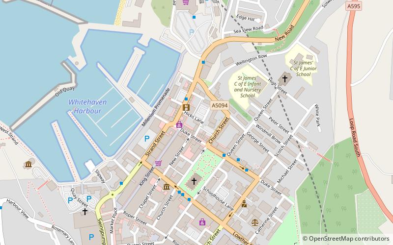 The Senhouse Centre location map