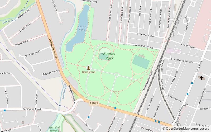 Ropner Park location map