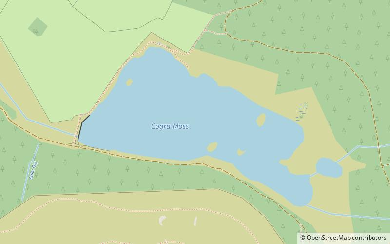 Cogra Moss location map