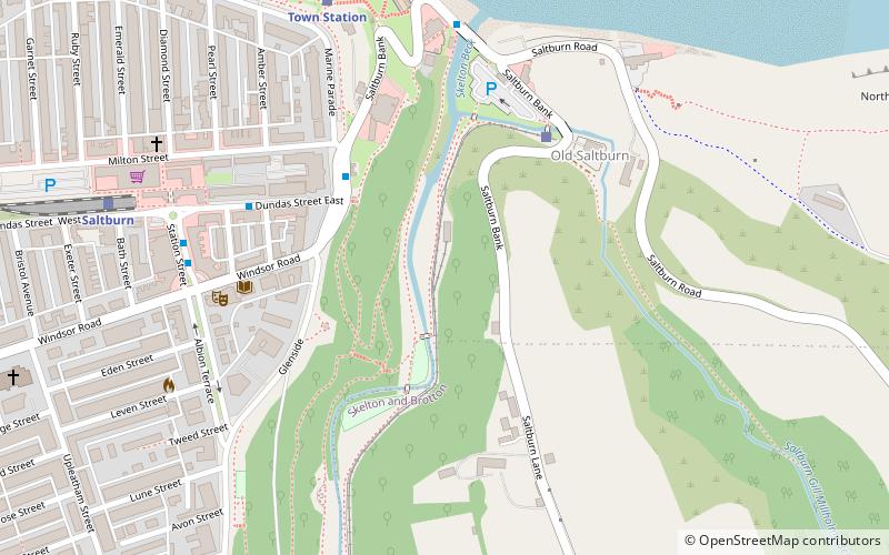 Saltburn Miniature Railway location map