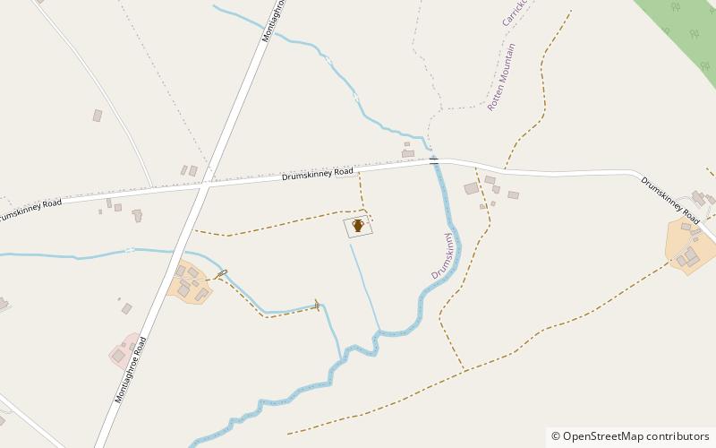 Drumskinny location map
