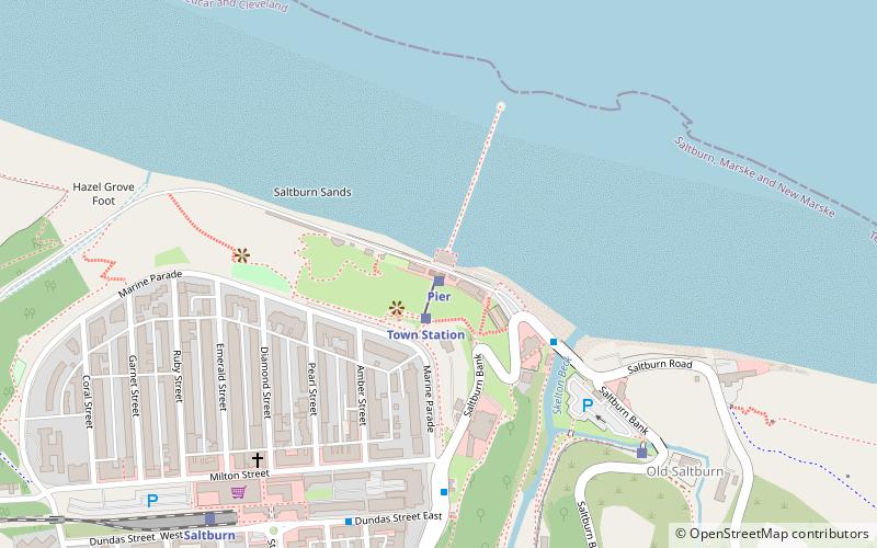 Pier location map
