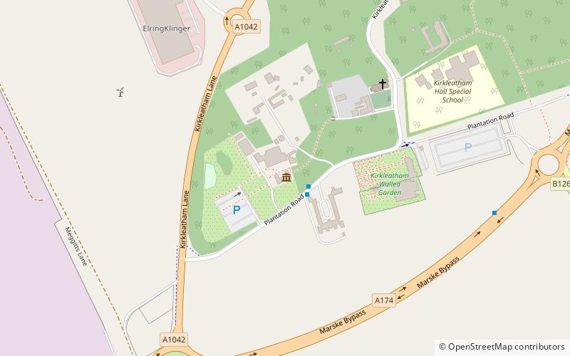 Kirkleatham Owl Centre location map