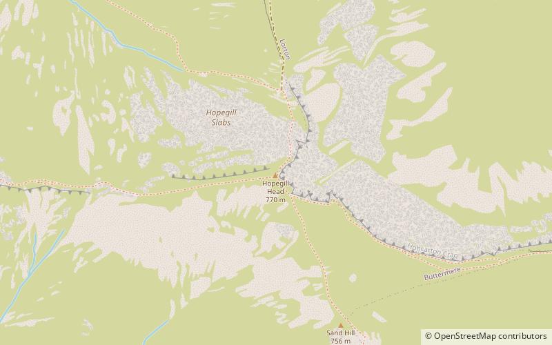 Hopegill Head location map