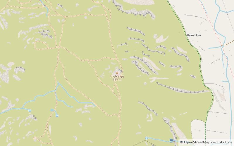 high rigg keswick location map