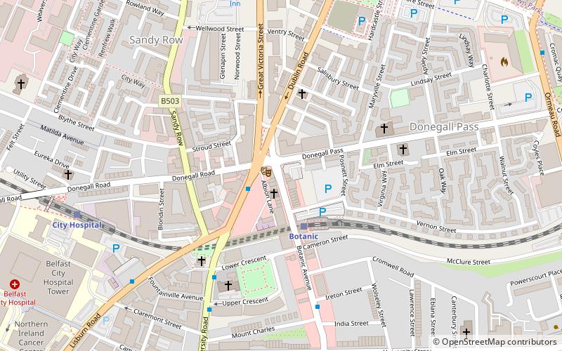 Shaftesbury Square location map