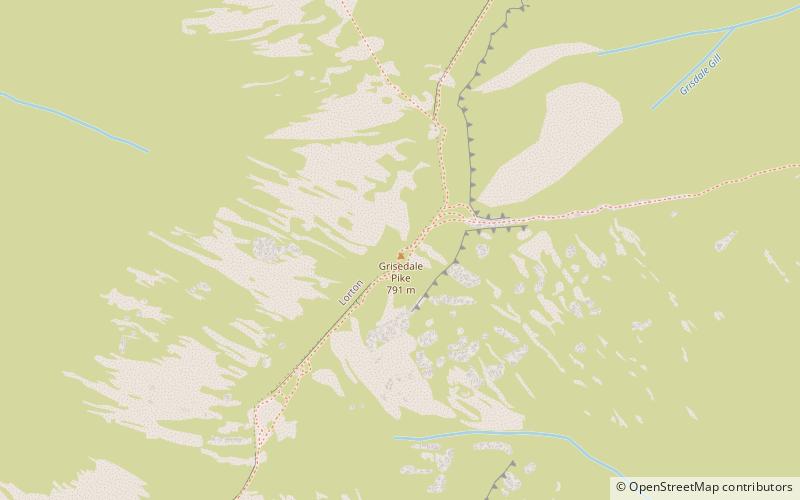 Grisedale Pike location map