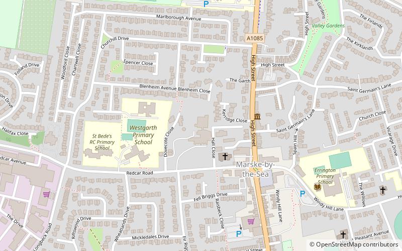 Marske Hall location map