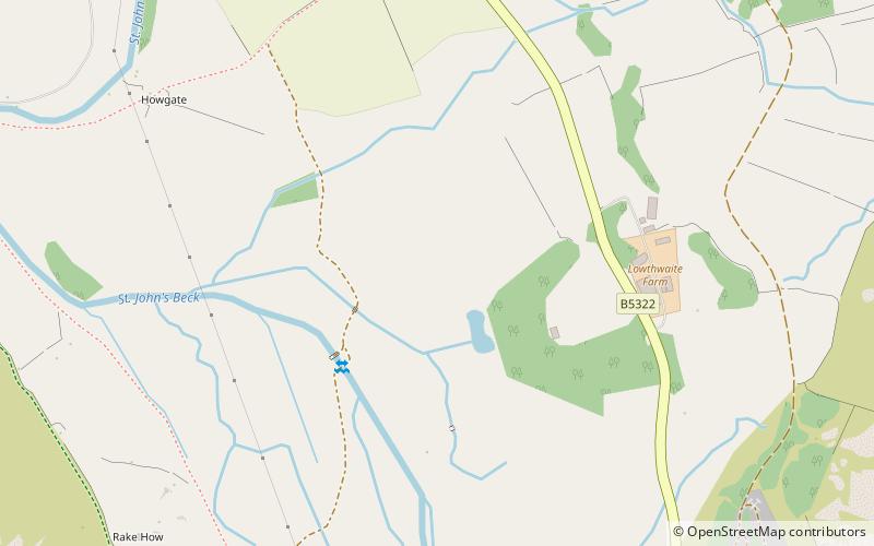 St John's in the Vale location map