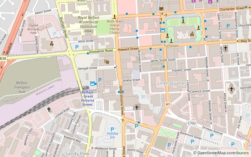 Crown Liquor Saloon location map