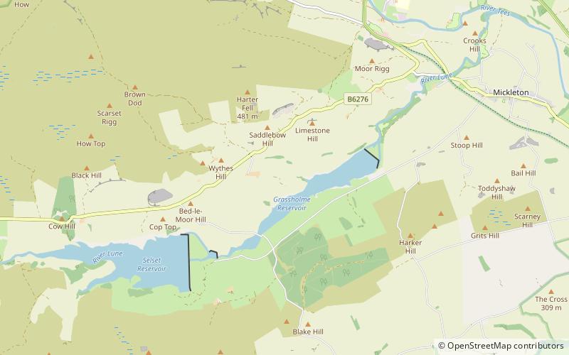 rigg farm and stake hill meadows north pennines location map