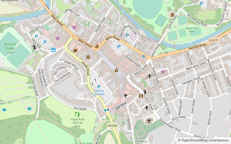 The Moot Hall location map