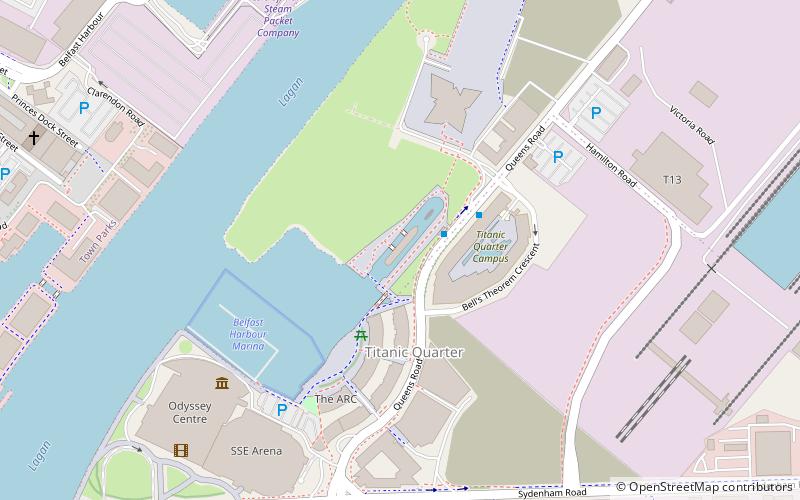 SS Nomadic location map