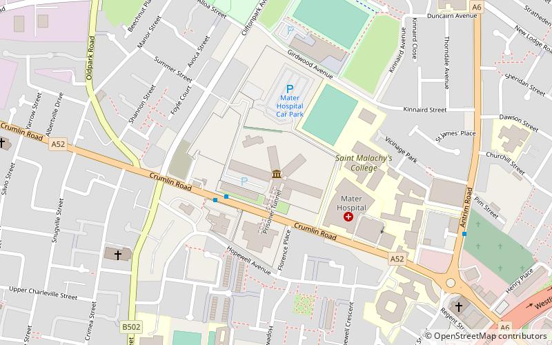 Crumlin Road Gaol location map