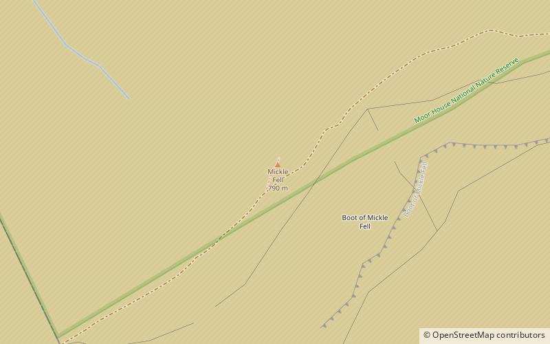 Mickle Fell location map