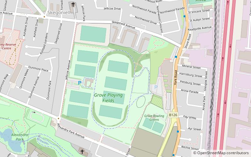 Skegoneill Avenue location map