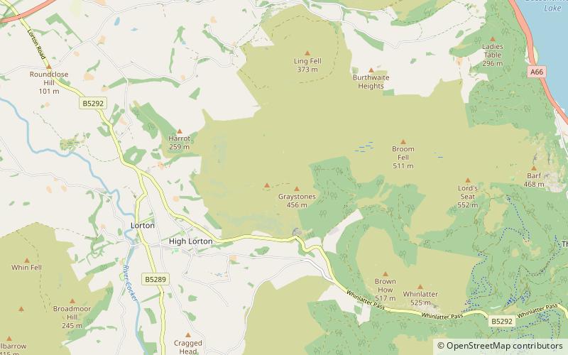 Graystones location map