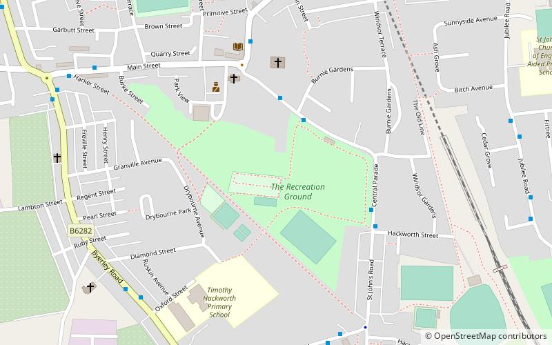 Hackworth Park location map