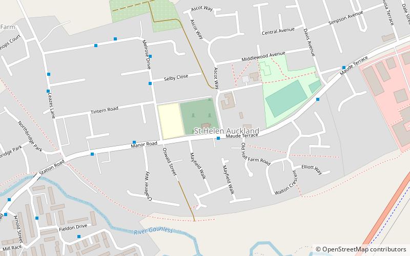 Church of St Helen location map