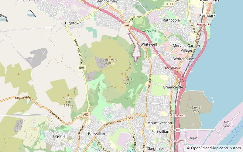 Cavehill location map