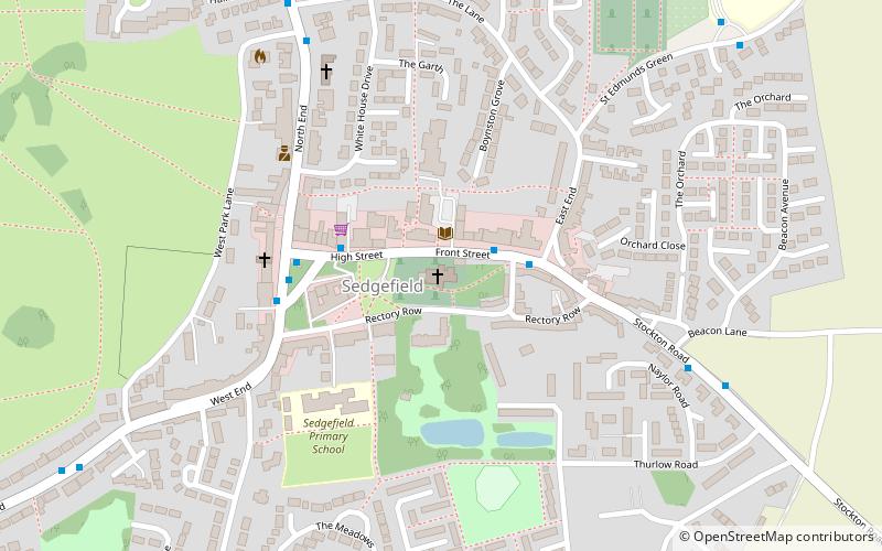 Church of St Edmund location map